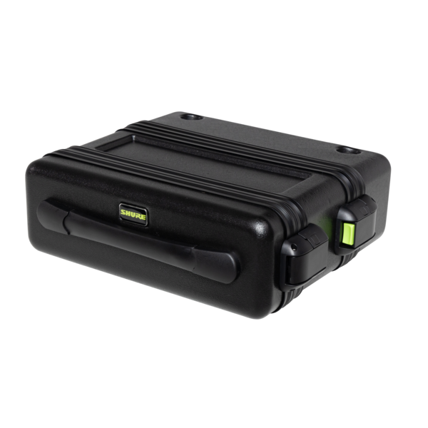 SHURE SYSTEM SOLUTION SERIES MOLDED ATA CASE FOR A SINGLE WIRELESS MIC SYSTEM